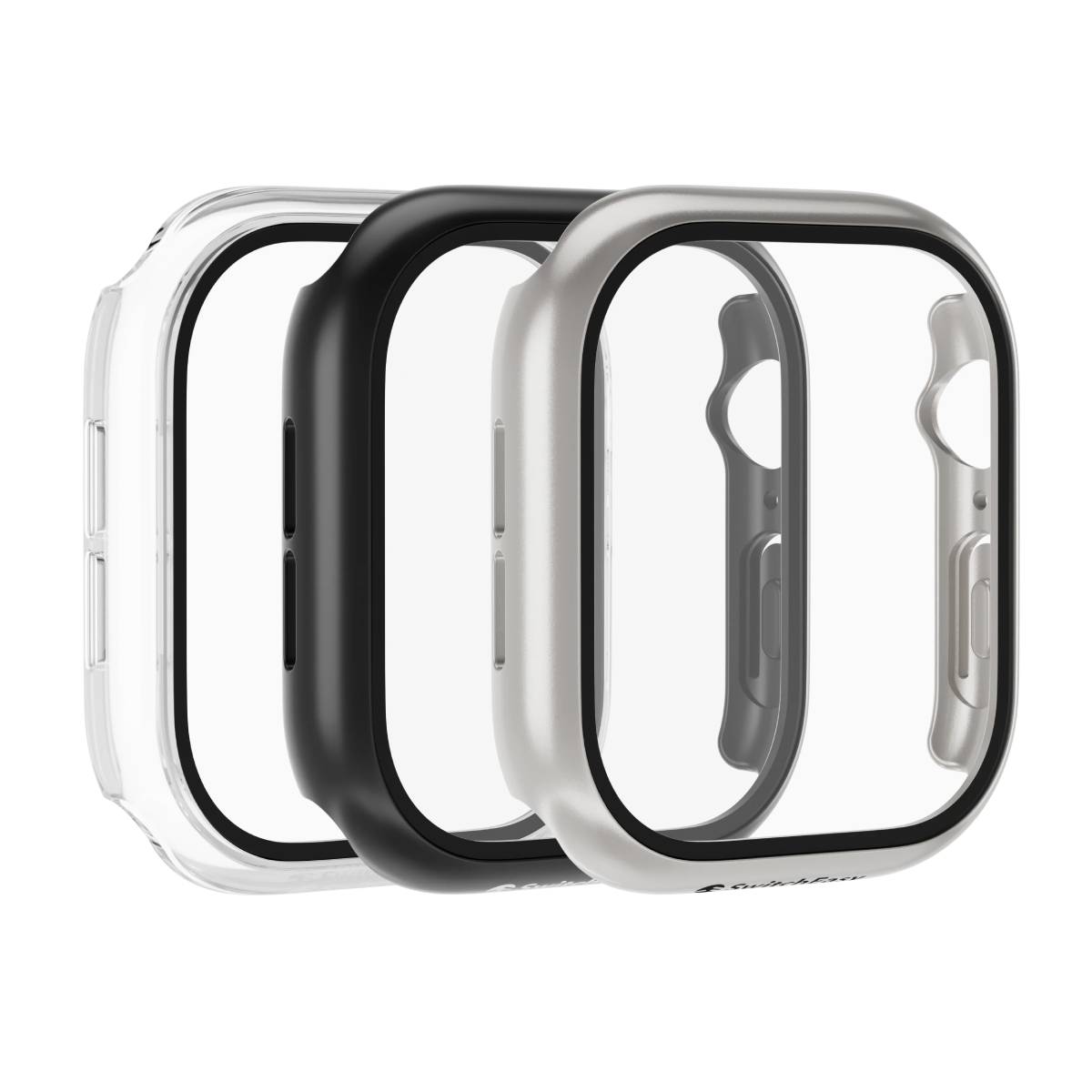 SwitchEasy Hybrid WP 9H Glass Waterproof Apple Watch Case - XtraSure | Apple Authorized Reseller in Myanmar