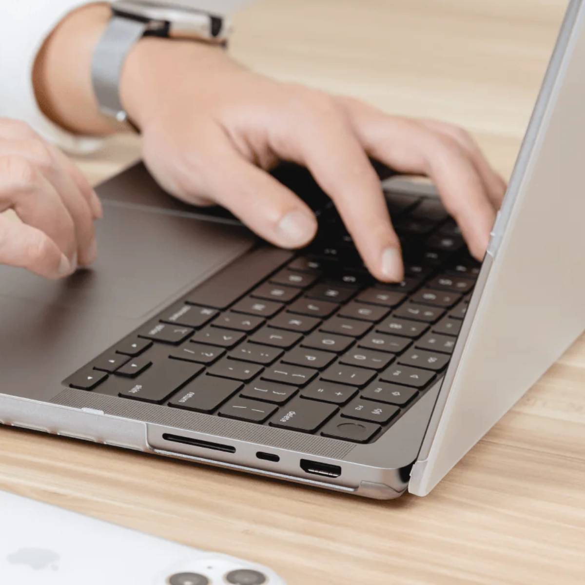 SwitchEasy NUDE MacBook Protective Case for MB Air 13" (2025-2022 M4/M3/M2) - XtraSure | Apple Authorized Reseller in Myanmar