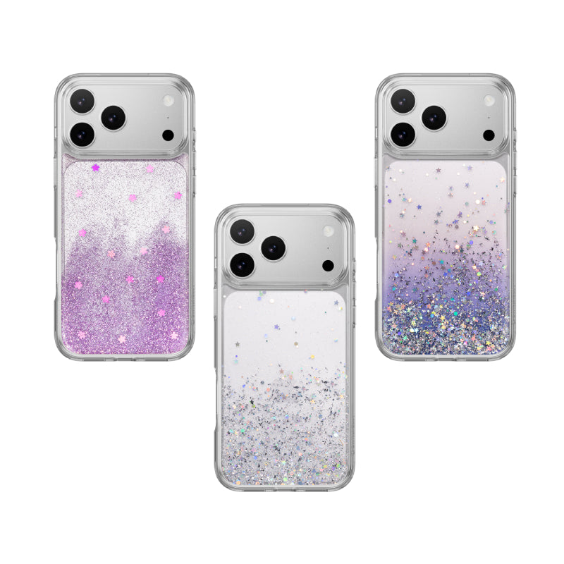 SwitchEasy StarField 3D Glitter Resin Case for iPhone 18 Series