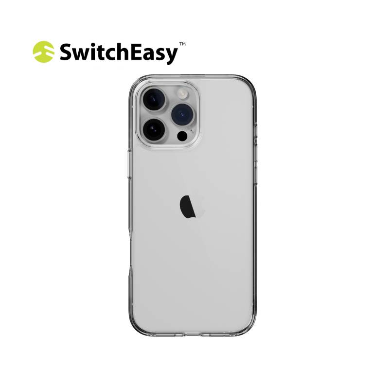SwitchEasy CRUSH AirBarrier Shockproof Clear iPhone Case for iPhone 16 Series - XtraSure | Apple Authorized Reseller in Myanmar