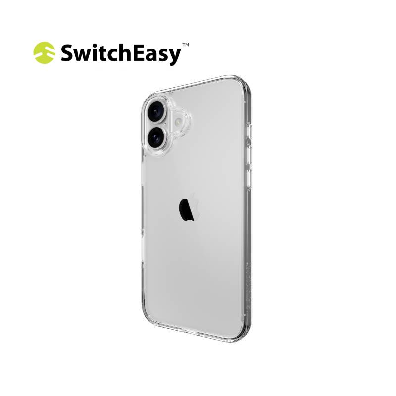 SwitchEasy CRUSH AirBarrier Shockproof Clear iPhone Case for iPhone 16 Series - XtraSure | Apple Authorized Reseller in Myanmar