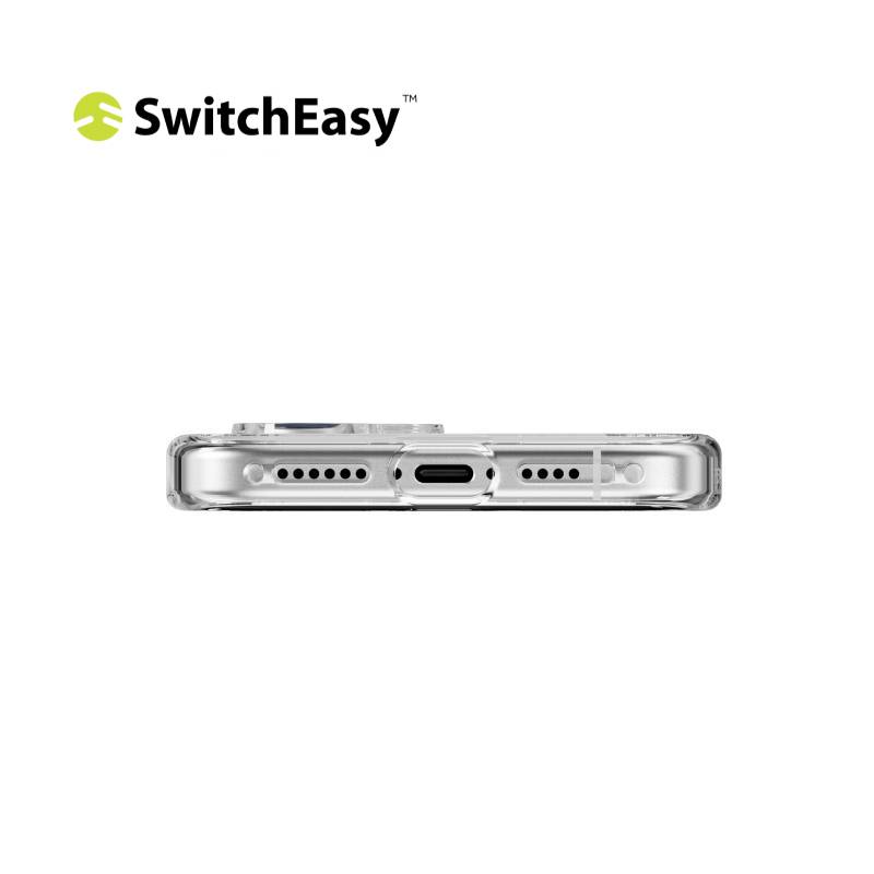 SwitchEasy CRUSH AirBarrier Shockproof Clear iPhone Case for iPhone 16 Series - XtraSure | Apple Authorized Reseller in Myanmar