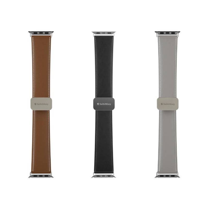 SwitchEasy Classic Genuine Leather Apple Watch Band (44/45/46/49mm) - XtraSure | Apple Authorized Reseller in Myanmar