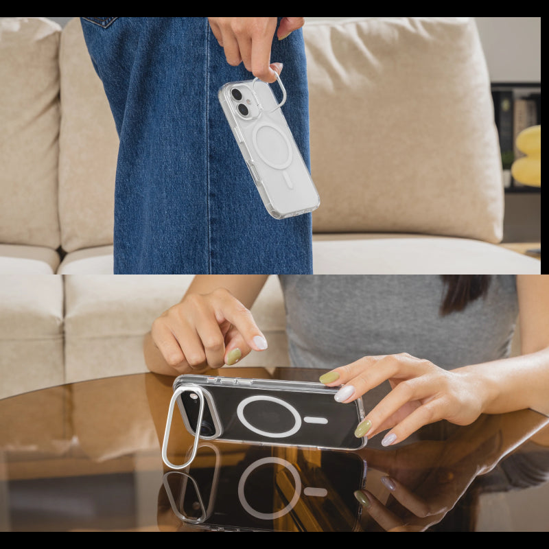 SwitchEasy LenStand M Protective Case for iPhone 17 Series