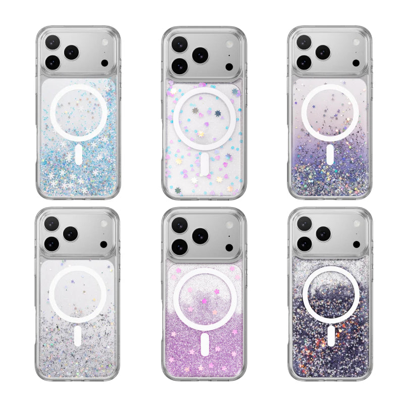 SwitchEasy Starfield M 3D Glitter Protective Case for iPhone 18 Series