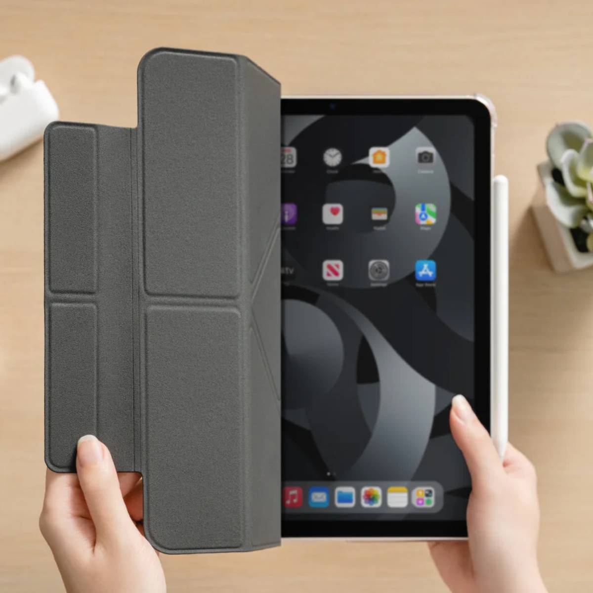 SwitchEasy iPad Origami Nude Case for M4 iPad Pro 13" (2024) - XtraSure | Apple Authorized Reseller in Myanmar