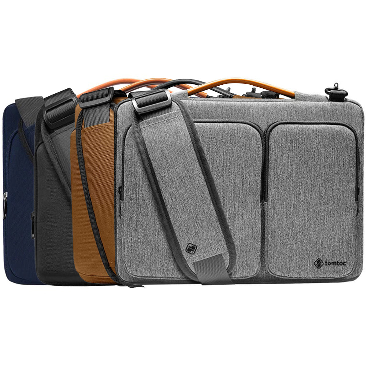 Tomtoc Defender-A42 Laptop Shoulder Bag for MacBook 13″ to 16″ - XtraSure | Apple Authorized Reseller in Myanmar