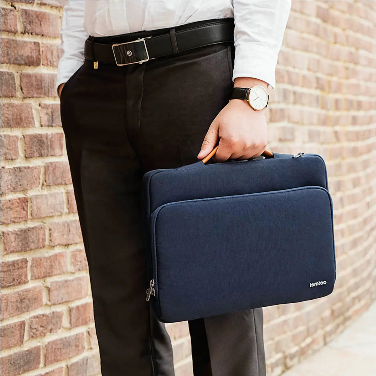 Tomtoc Defender-A14 Laptop Handbag for MacBook 12″ to 14″ - XtraSure | Apple Authorized Reseller in Myanmar