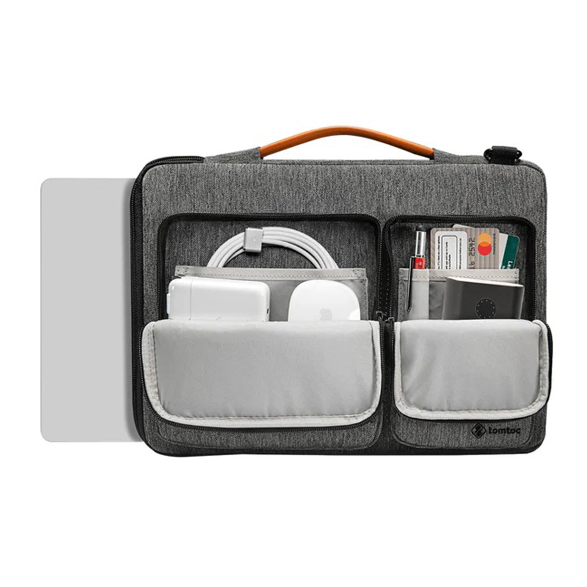 Tomtoc Defender-A42 Laptop Shoulder Bag for MacBook 13″ to 16″ - XtraSure | Apple Authorized Reseller in Myanmar
