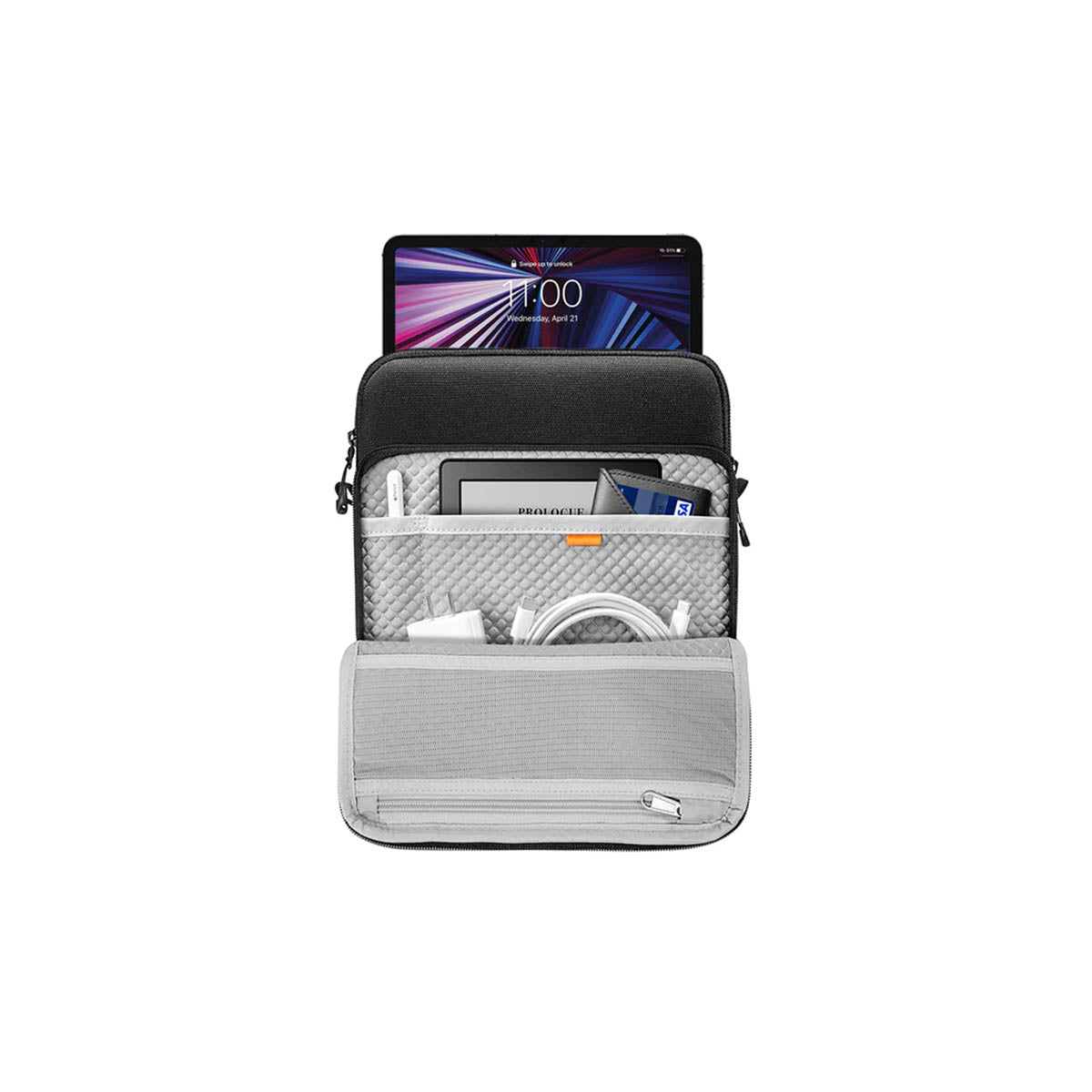 Tomtoc DefenderACE-H13 Tablet Shoulder Bag 12.9″ (Black) - XtraSure | Apple Authorized Reseller in Myanmar