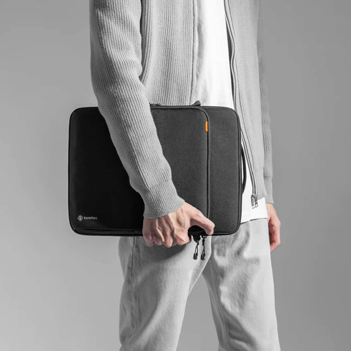 Tomtoc DefenderACE-H13 Tablet Shoulder Bag 12.9″ (Black) - XtraSure | Apple Authorized Reseller in Myanmar