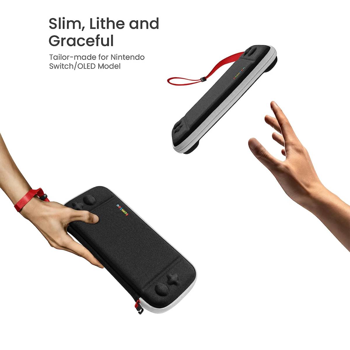 Tomtoc FancyCase-G05 NS Slim Case (Magic Black) - XtraSure | Apple Authorized Reseller in Myanmar