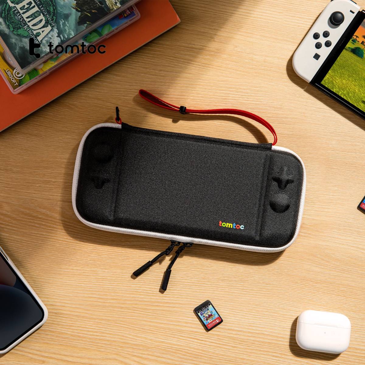 Tomtoc FancyCase-G05 NS Slim Case (Magic Black) - XtraSure | Apple Authorized Reseller in Myanmar