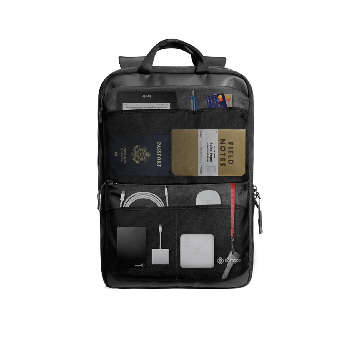 Tomtoc Navigator-H71 Laptop Backpack 15.6″ (Black) - XtraSure | Apple Authorized Reseller in Myanmar