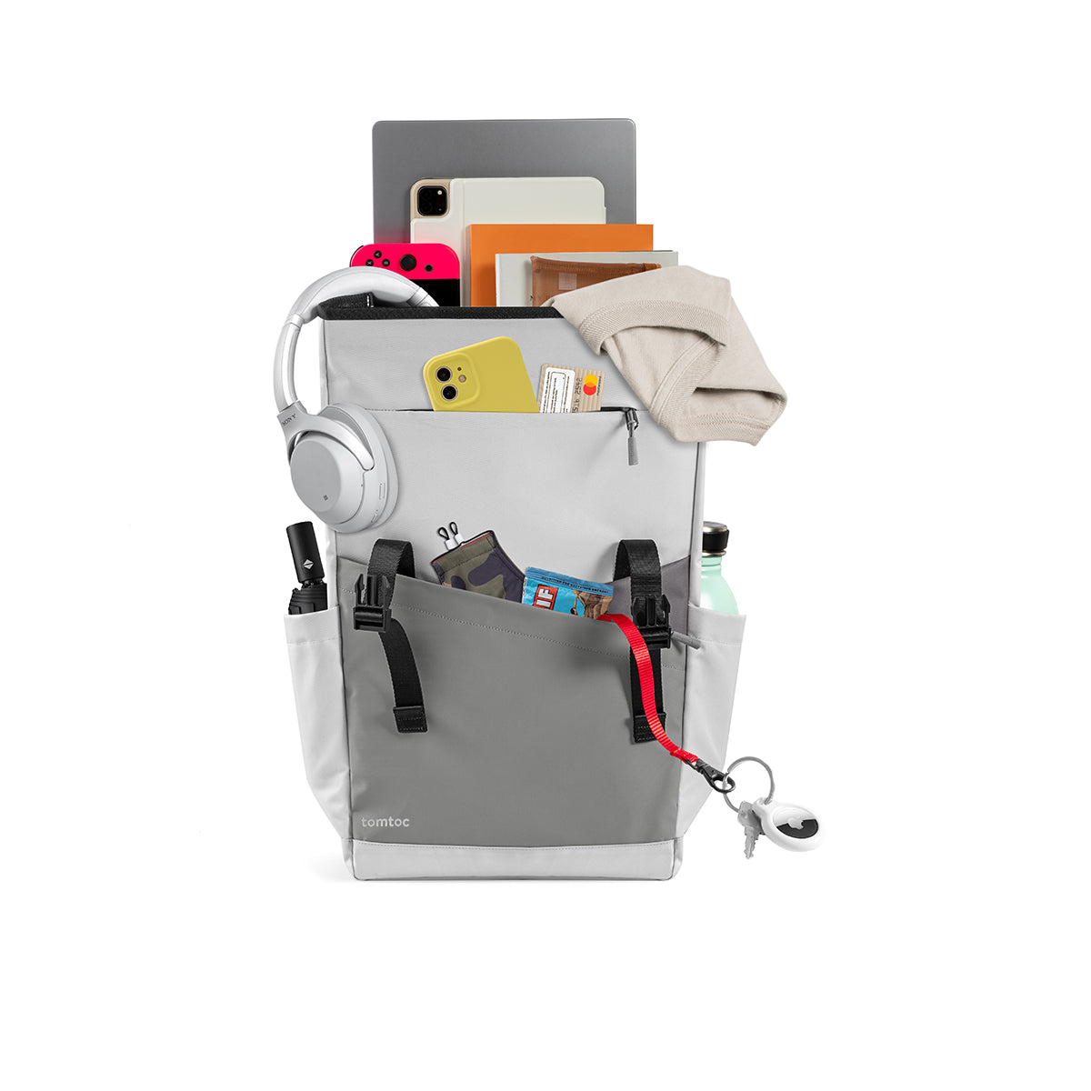 Tomtoc Slash-A64 Flip Laptop Backpack for 16″ - XtraSure | Apple Authorized Reseller in Myanmar