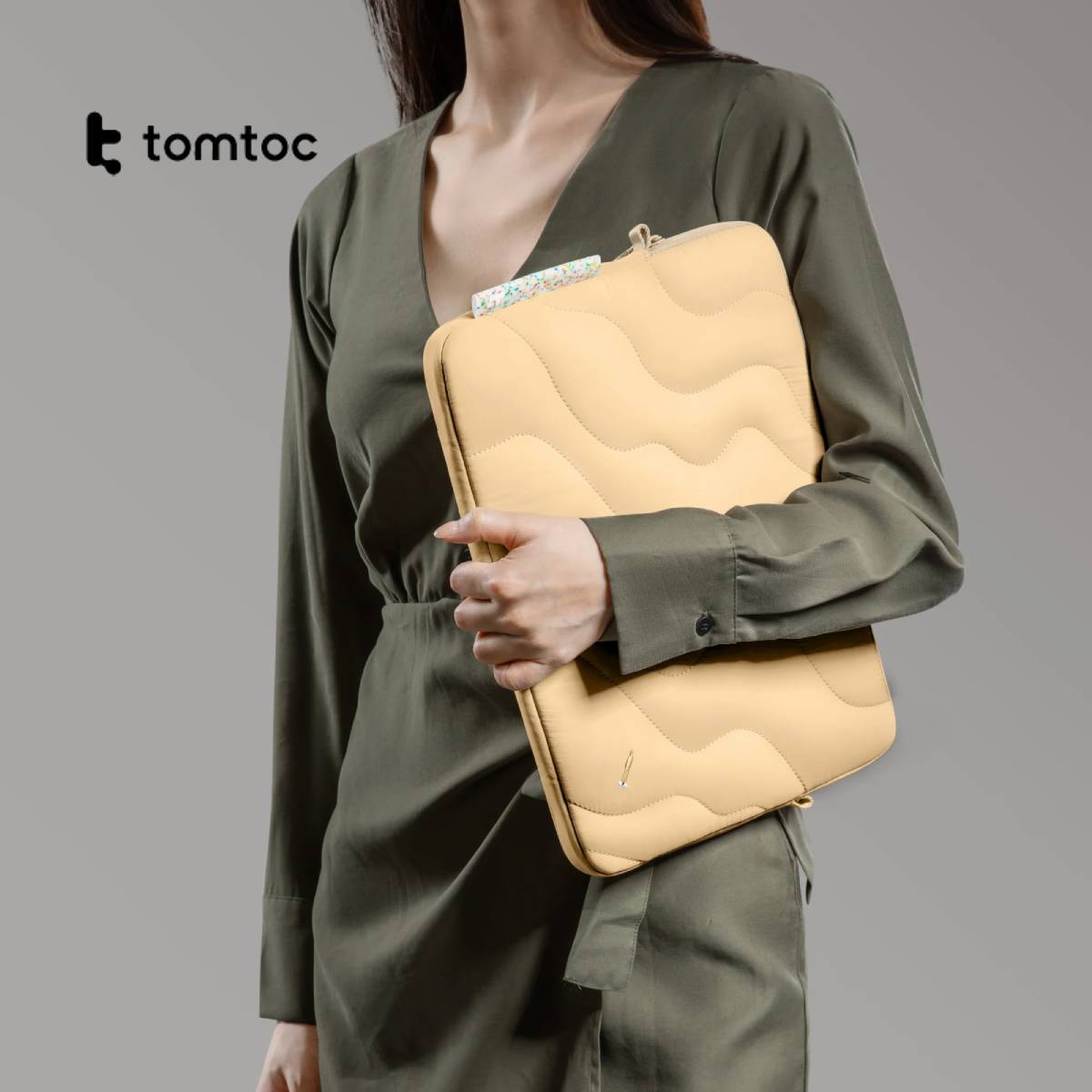Tomtoc Terra-A27 Laptop Sleeve for MacBook 14" - XtraSure | Apple Authorized Reseller in Myanmar
