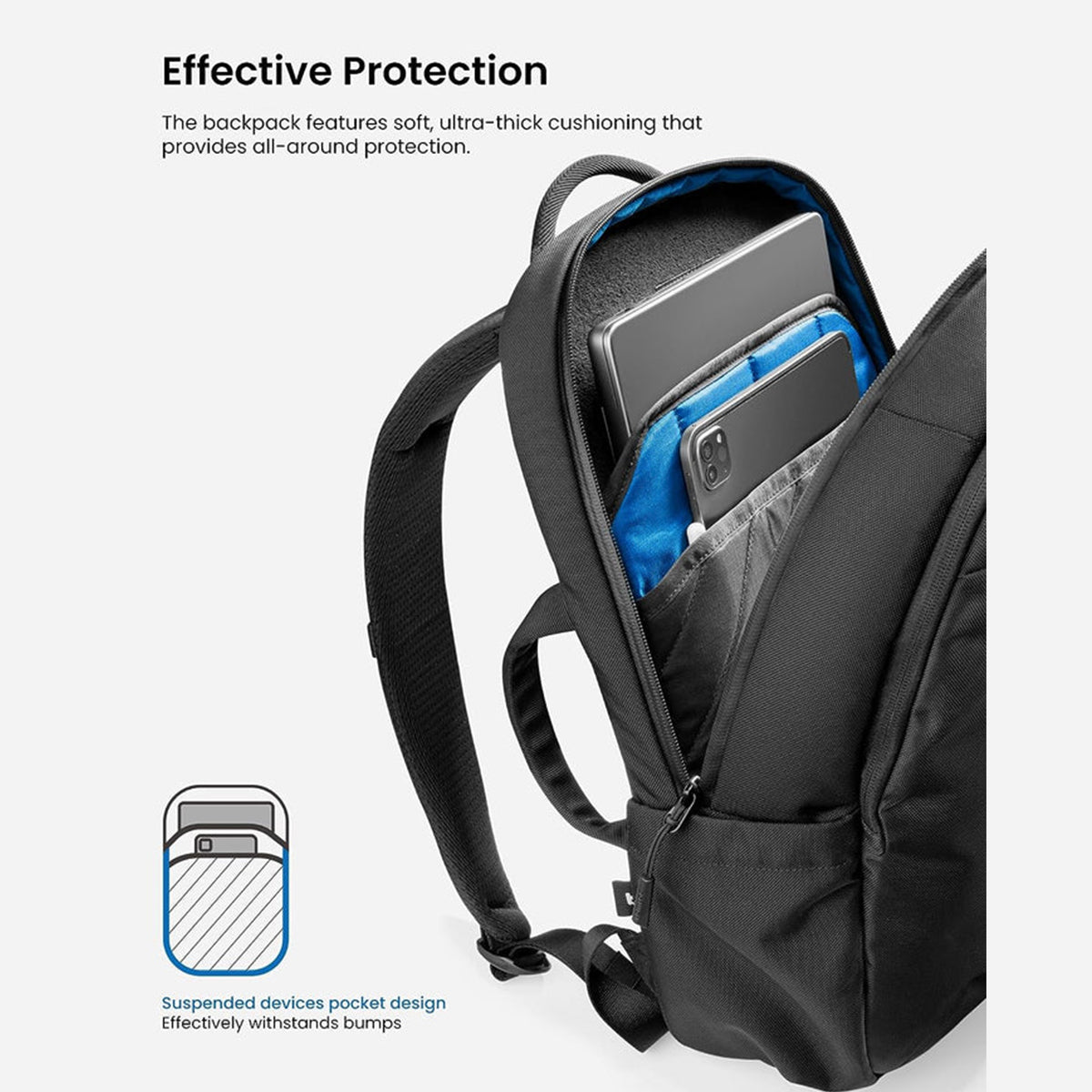Tomtoc UrbanEX-T65 Laptop Backpack 15.6″ - XtraSure | Apple Authorized Reseller in Myanmar