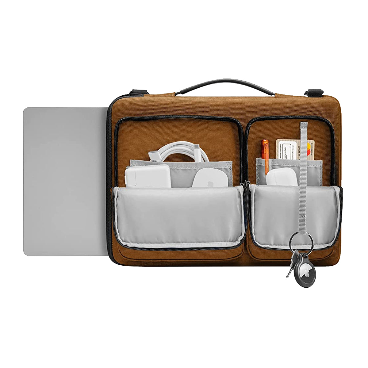 Tomtoc Defender-A42 Laptop Shoulder Bag for MacBook 13″ to 16″ - XtraSure | Apple Authorized Reseller in Myanmar