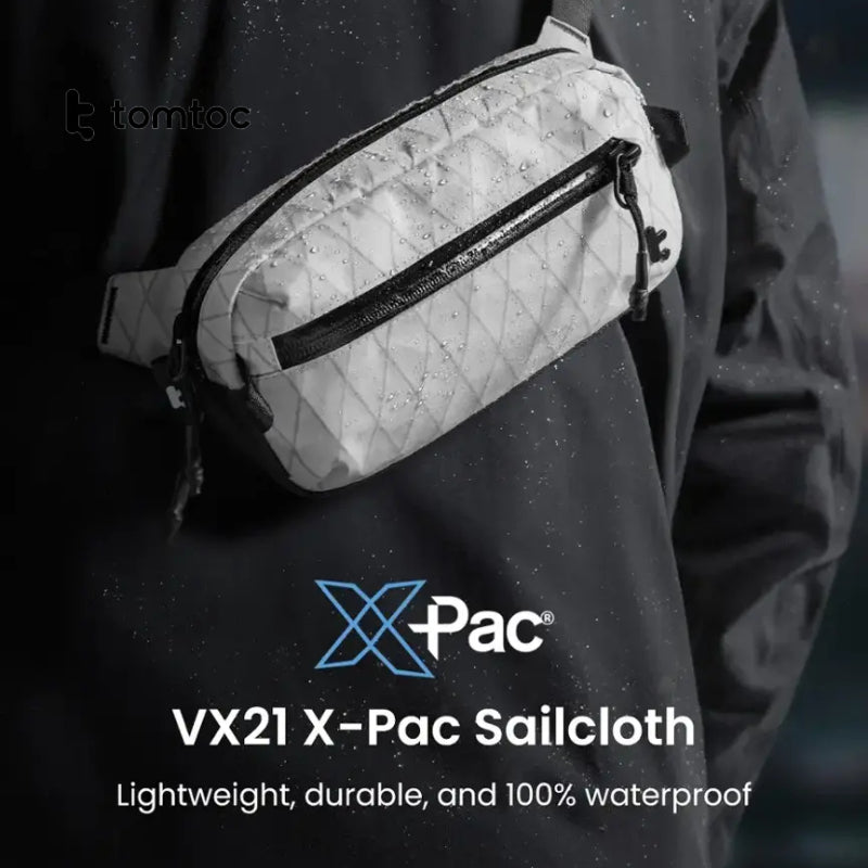 Tomtoc Aviator-T35 X-Pac Chest Bag (2.5L) - XtraSure | Apple Authorized Reseller in Myanmar