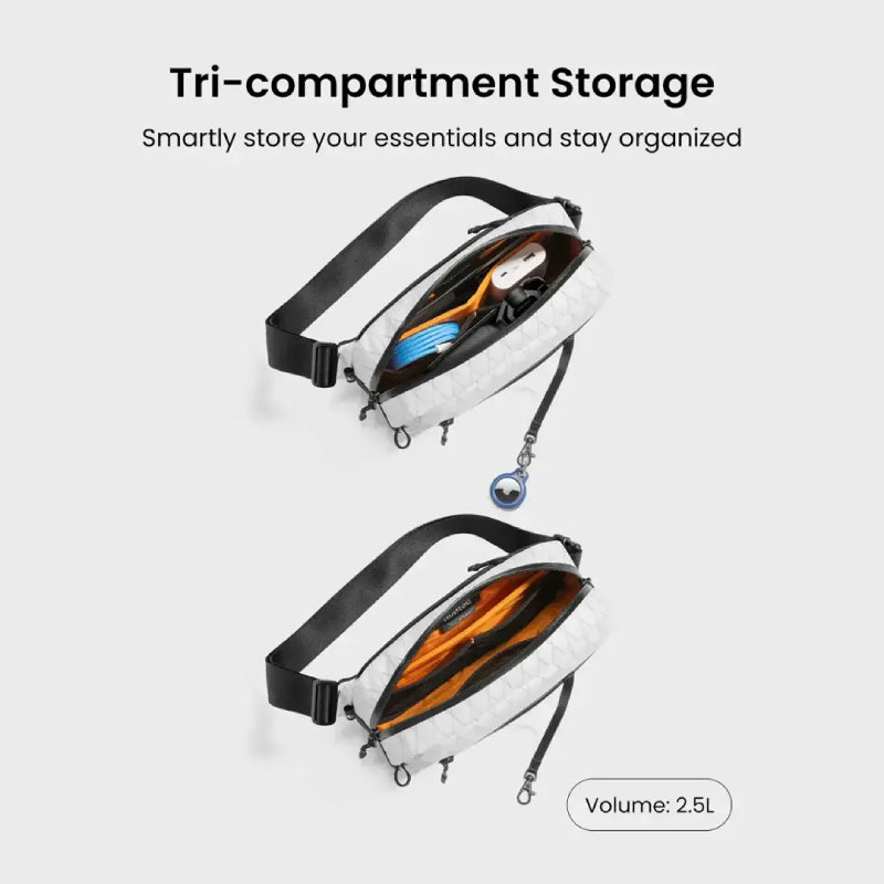 Tomtoc Aviator-T35 X-Pac Chest Bag (2.5L) - XtraSure | Apple Authorized Reseller in Myanmar