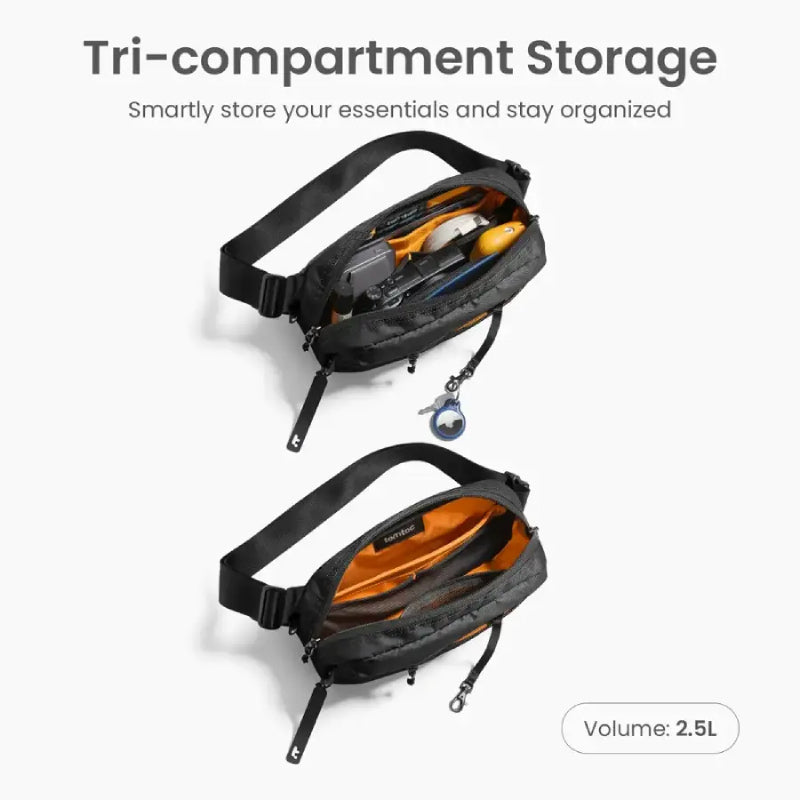 Tomtoc Aviator T33 Chest Bag (2.5L) - XtraSure | Apple Authorized Reseller in Myanmar