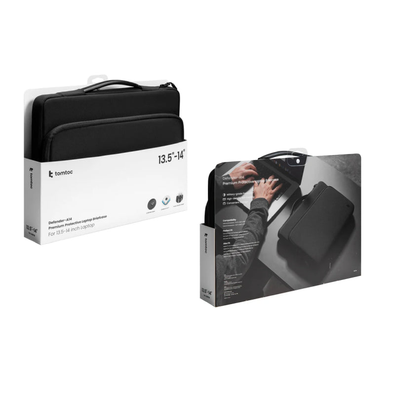 Tomtoc Defender-A14 Laptop Handbag for MacBook 12″ to 14″