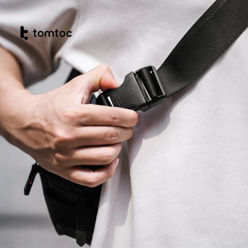 Tomtoc Explorer-H02 Urban Sling Bag with Minimalist EDC Design - XtraSure | Apple Authorized Reseller in Myanmar