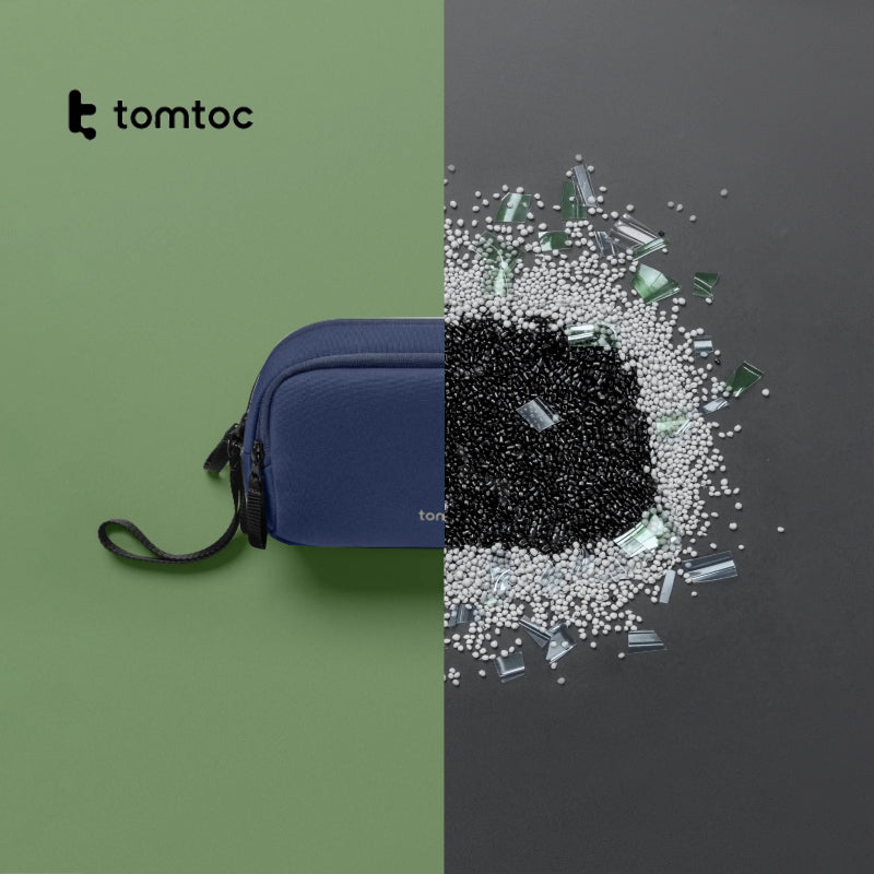 Tomtoc Light-T12 Electronic Accessory Pouch (1.8L) - XtraSure | Apple Authorized Reseller in Myanmar