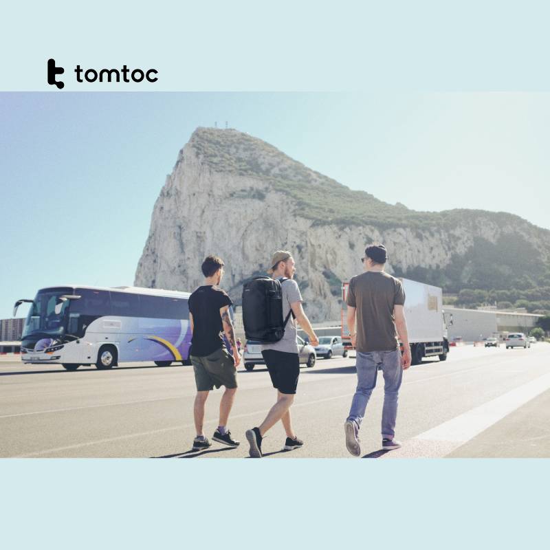 Tomtoc Navigator-A82 Travel Laptop Backpack 17″ (Black) - XtraSure | Apple Authorized Reseller in Myanmar