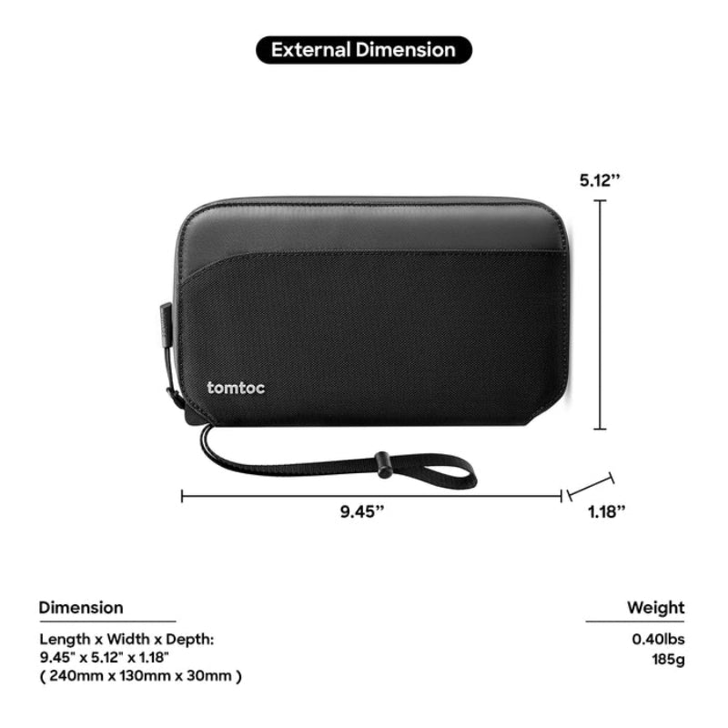 Tomtoc Navigator-T03 Passport Holder (4 Passports)