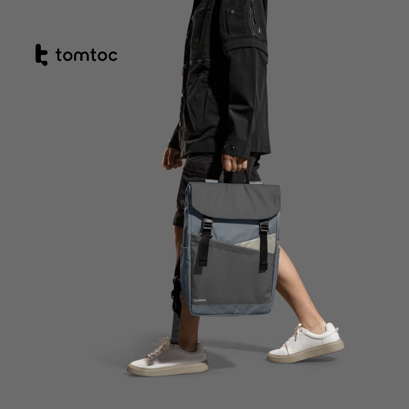 Tomtoc Slash-A64 Flip Laptop Backpack for 16″ - XtraSure | Apple Authorized Reseller in Myanmar