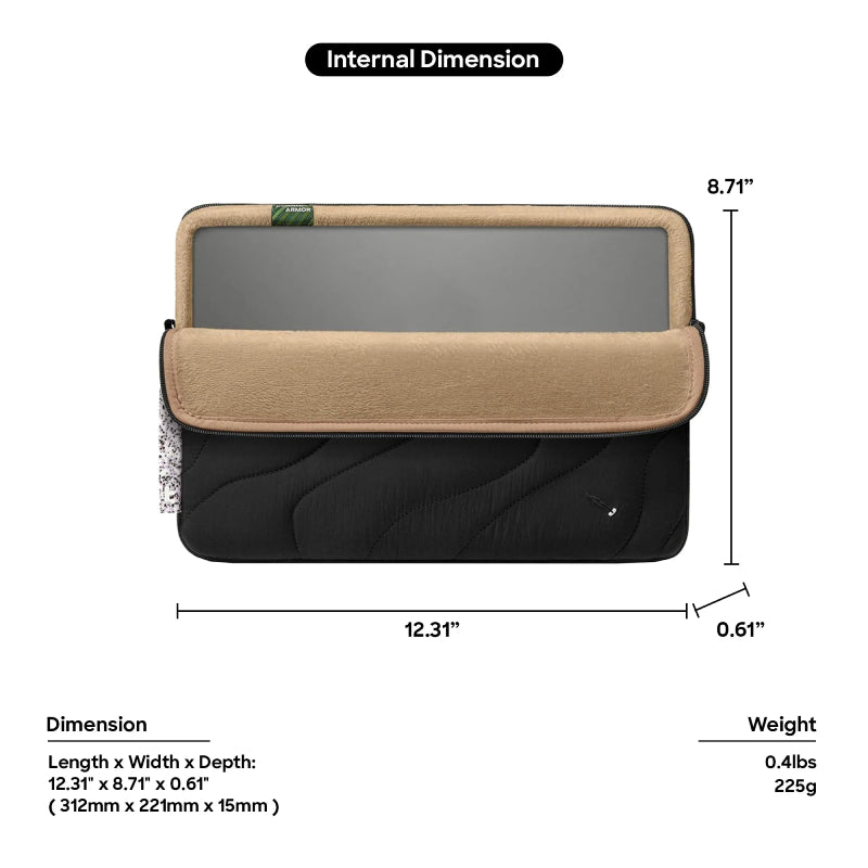 Tomtoc Terra-A27 Laptop Sleeve for MacBook 14"