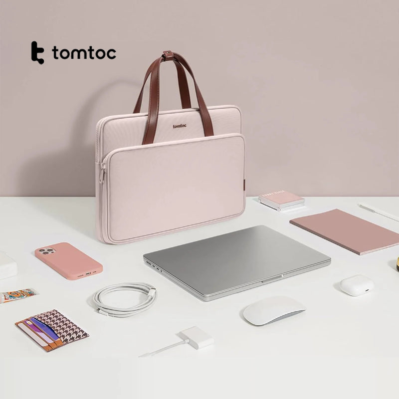 Tomtoc TheHer Laptop Shoulder Bag for MB 12" to 14" (2016-2022) - XtraSure | Apple Authorized Reseller in Myanmar
