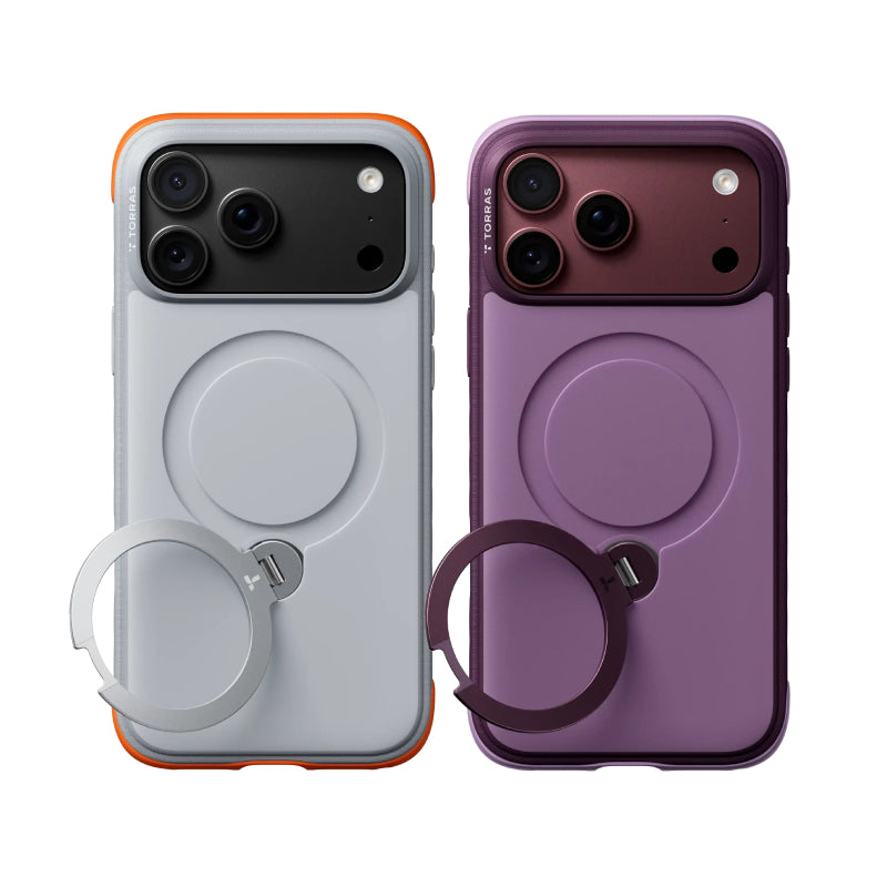 Torras Ostand Q3 Rugged Series Case for iPhone 18 Series