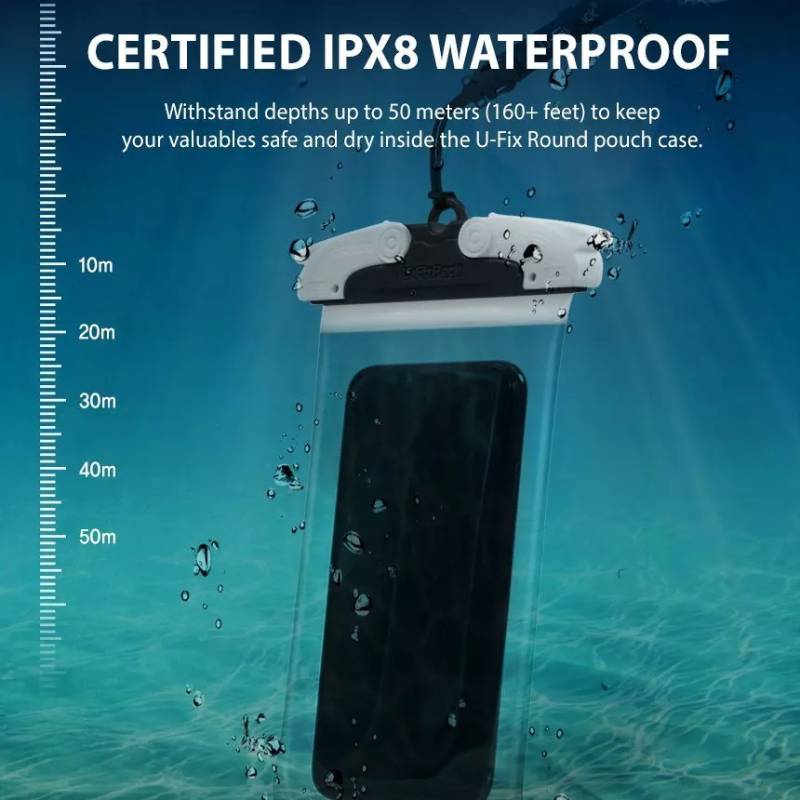 U-Fix Waterproof Universal Phone Case - XtraSure | Apple Authorized Reseller in Myanmar