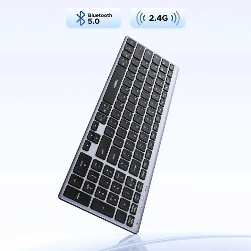 UGREEN Multi Mode Rechargeable Wireless & Bluetooth Keyboard (K552)
