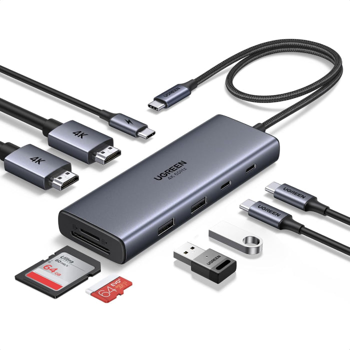 UGREEN USB-C Multiport Hub (9 in 1) (CM498A)
