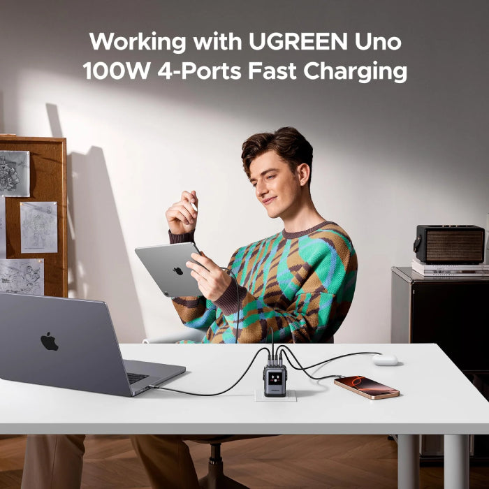 UGREEN Uno Charger 100W GaN Fast Charger (45515B)