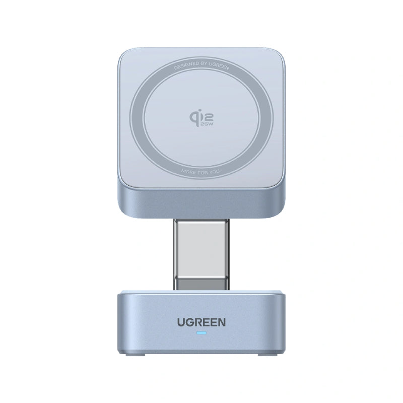 Ugreen 25W 2-in-1 Qi2 Magnetic Wireless Charger (W752)