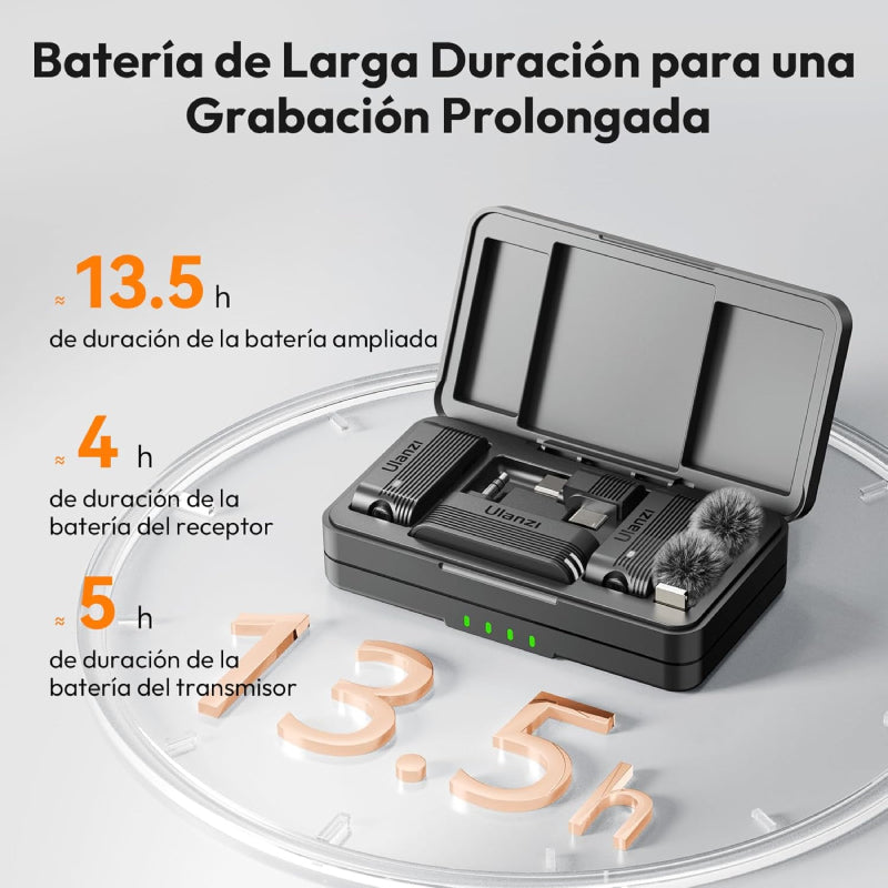 Ulanzi A100 Wireless Lavalier Microphone V2 (Type C)