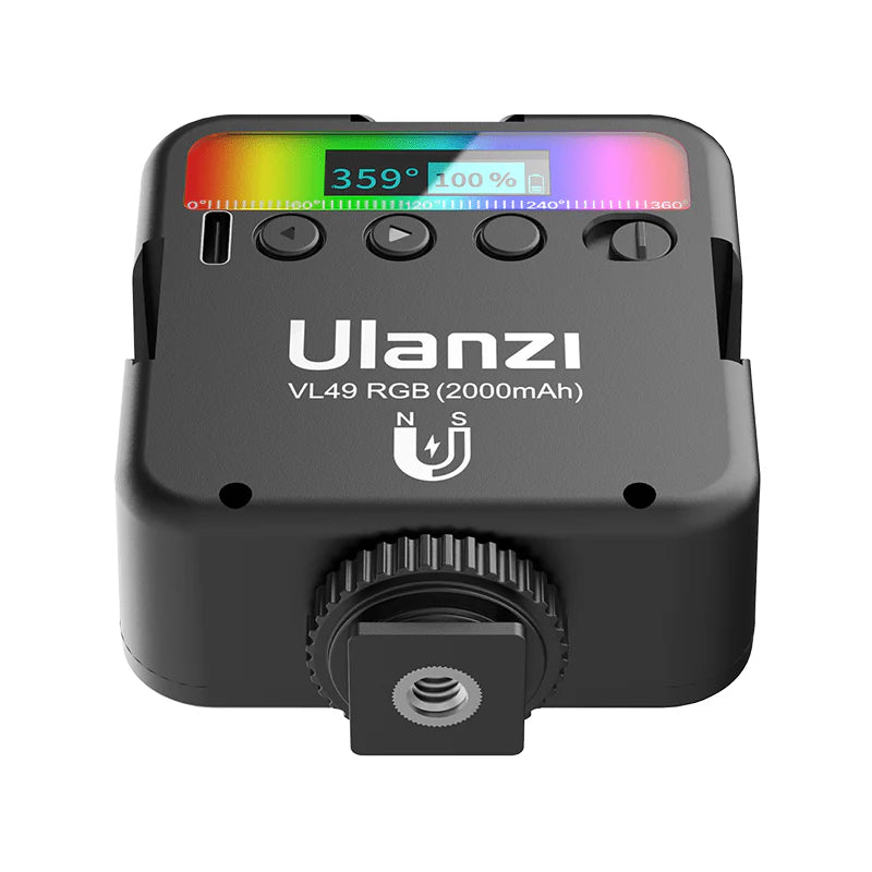 Ulanzi Mini Pocket 49 RGB Video LED Light