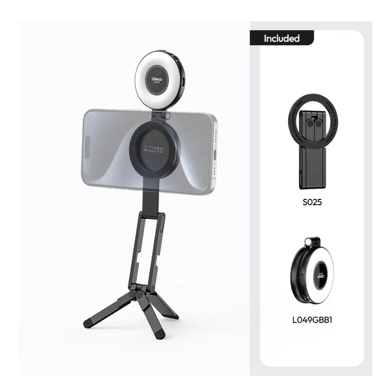 Ulanzi MA60 Foldable Magnetic Phone Tripod