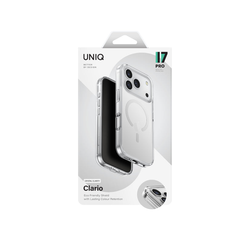 Uniq Hybrid Clario Magsafe Case for iPhone 17 Series