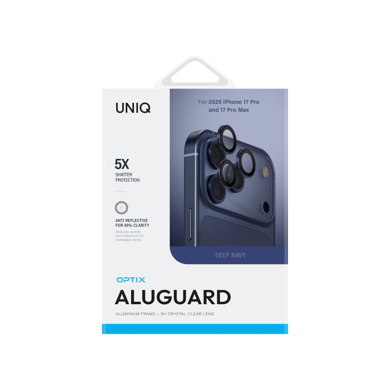 Uniq Optix Aluguard Camera Lens Protector for iPhone 17 Series