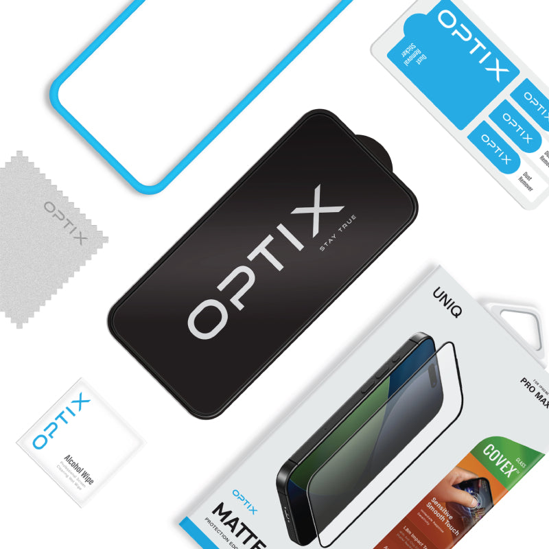 Uniq Optix Convex Matte Screen Protector for iPhone 17/16 Series