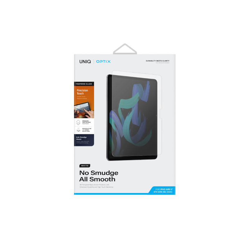 Uniq Optix Matte Tempered Glass For M4/ M3/ M2 Air 11"