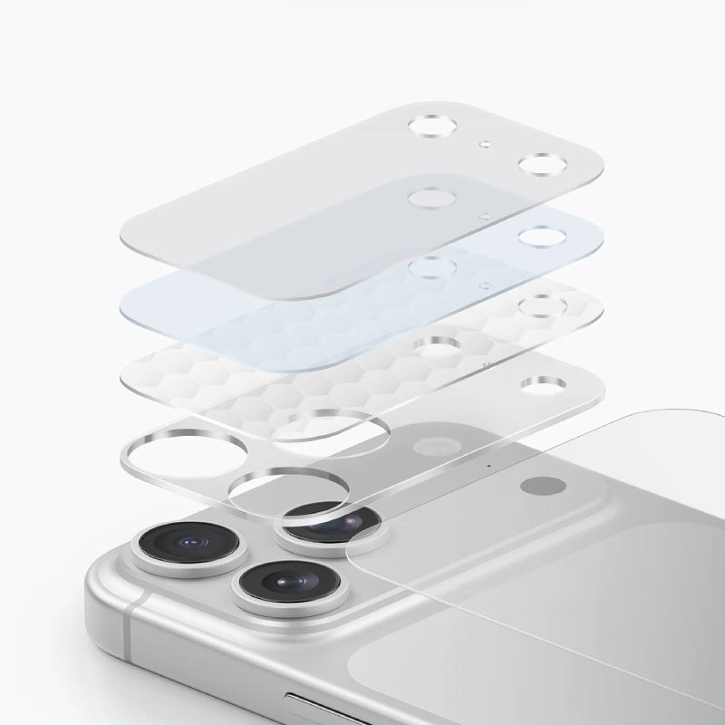 Uniq Optix Aeroshield Camera Module Protector with back film for iPhone 17 Series