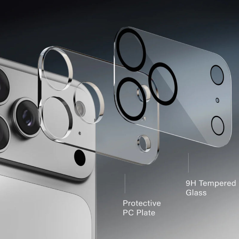 Uniq Optix Clearshield Frame Guard Camera Lens Protector for iPhone 18 Series
