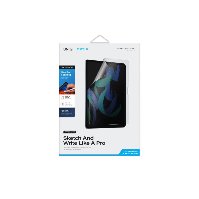 Uniq Optix PaperLike Screen Protector For iPad M5/ M4 Pro 11"