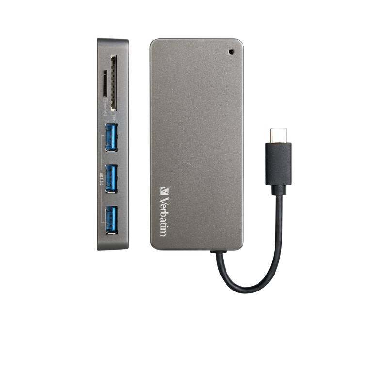 Verbatim Type C Adaptor USB Hub (5 in 1) - XtraSure | Apple Authorized Reseller in Myanmar